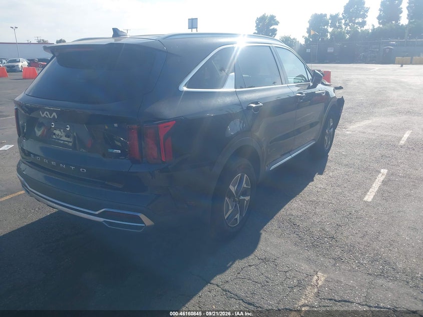 Vin: kndrg4lg7n5081463, lot: 46660644, kia sorento hybrid s 20224