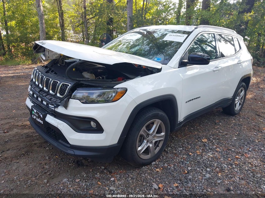 Vin: 3c4njdbn3rt607240, lot: 46660664, jeep compass latitude 4x4 20242