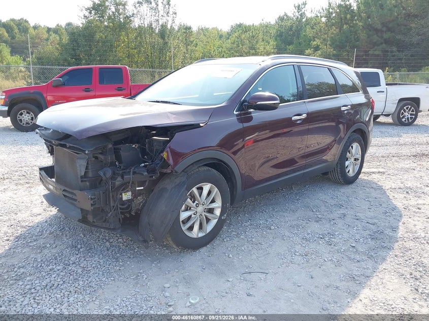 Vin: 5xypg4a31gg144963, lot: 46660666, kia sorento 2.4l lx 20162