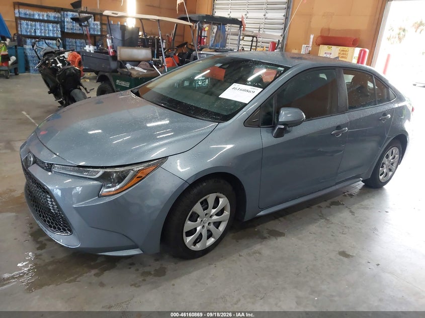Vin: 5yfeprae7lp043986, lot: 46660668, toyota corolla le 20202