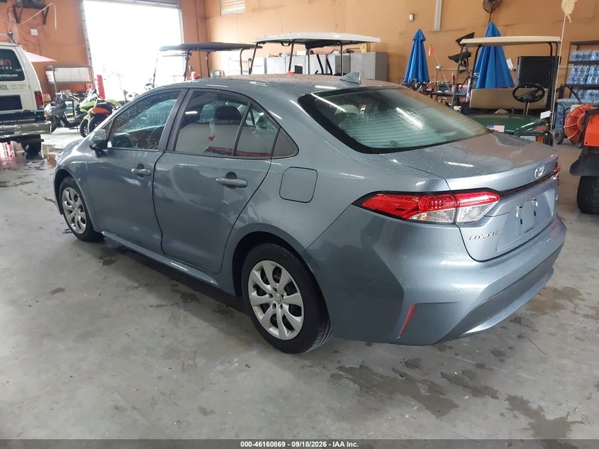 Vin: 5yfeprae7lp043986, lot: 46660668, toyota corolla le 20203
