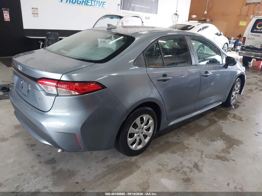 Vin: 5yfeprae7lp043986, lot: 46660668, toyota corolla le 20204