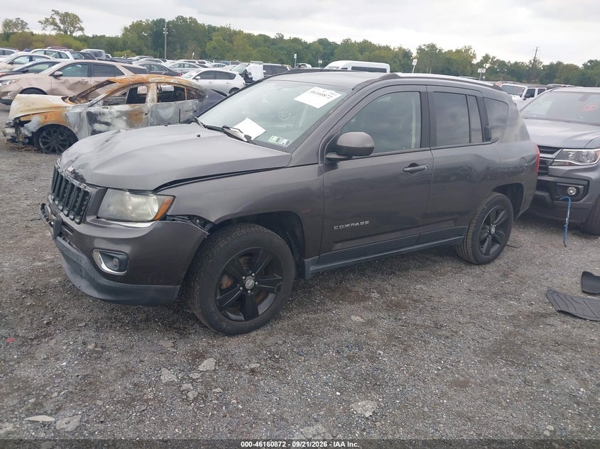 Vin: 1c4njceaxfd220673, lot: 46660671, jeep compass high altitude edition 20152