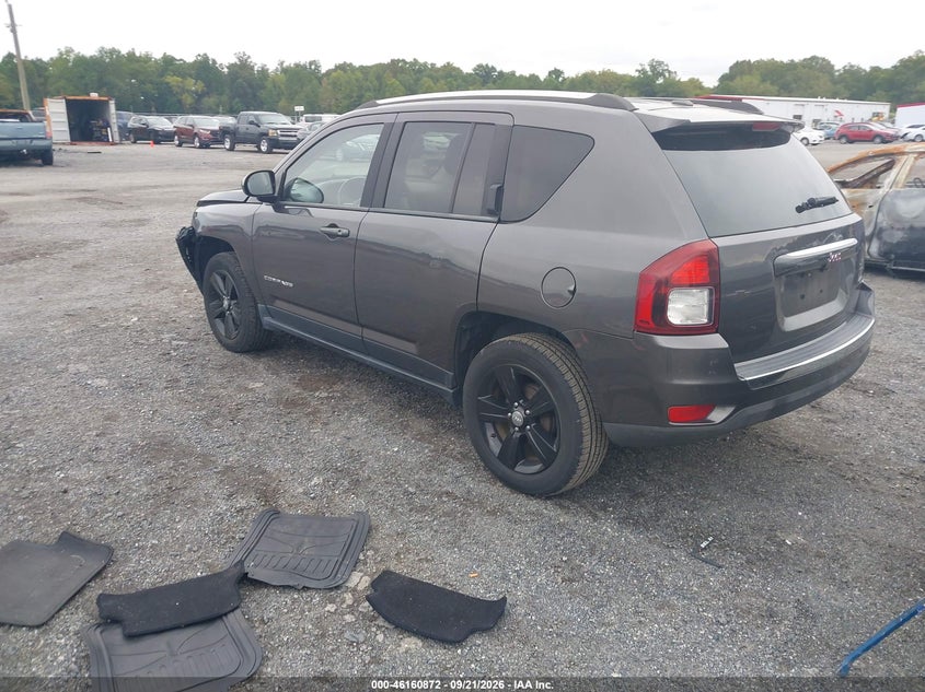 Vin: 1c4njceaxfd220673, lot: 46660671, jeep compass high altitude edition 20153