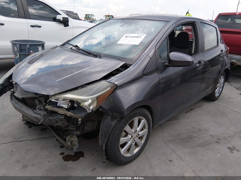 Vin: vnkktud31ha082510, lot: 46660702, toyota yaris le 20172