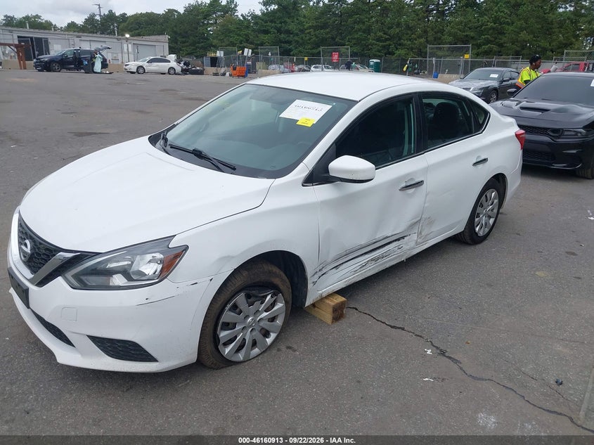 Vin: 3n1ab7ap5hy234285, lot: 46660712, nissan sentra s 20172