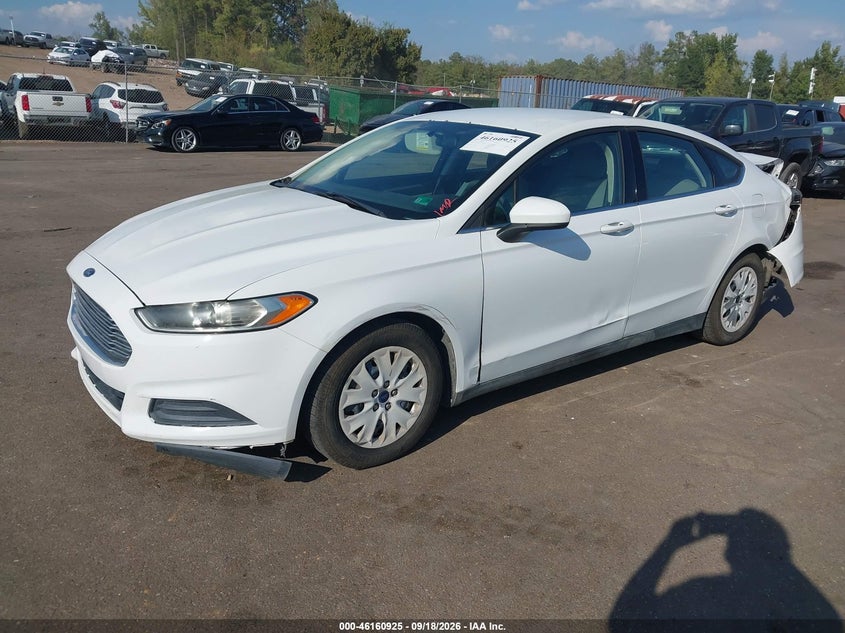 Vin: 3fa6p0g77dr318301, lot: 46660724, ford fusion s 20132