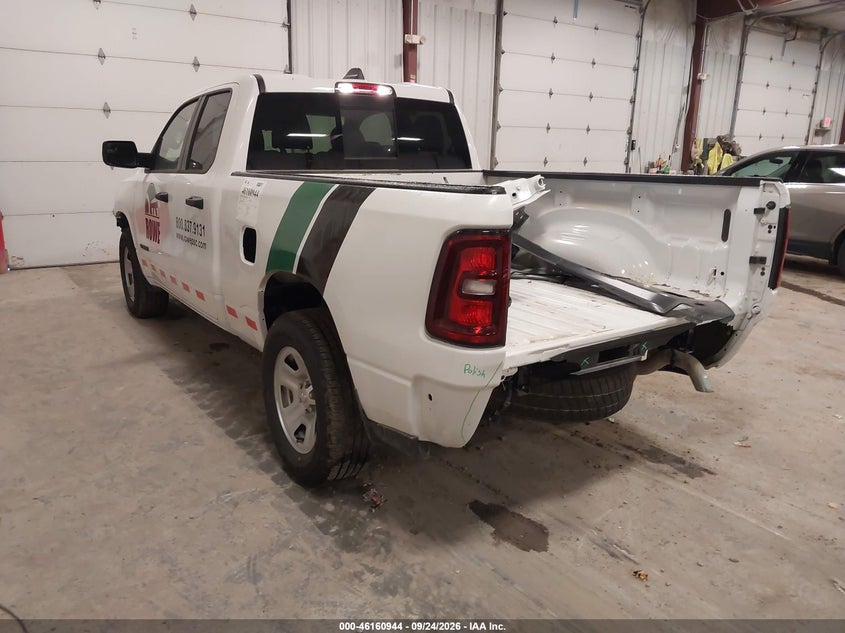 Vin: 1c6rrfcg8tn316141, lot: 46660743, ram 1500 tradesman  4x4 6'4 box 20263
