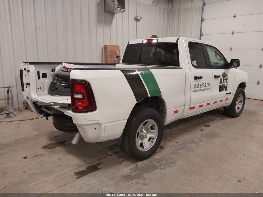 Vin: 1c6rrfcg8tn316141, lot: 46660743, ram 1500 tradesman  4x4 6'4 box 20264