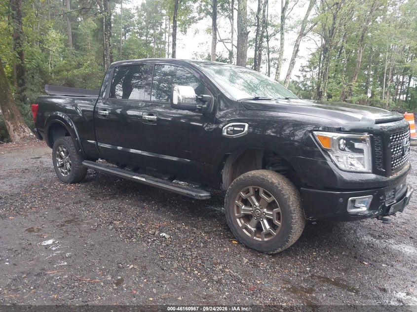 Vin: 1n6ba1f4xhn557922, lot: 46660766, nissan titan xd sl diesel 2017 img_1
