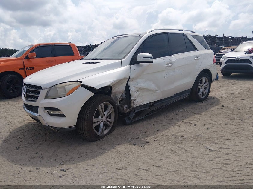Vin: 4jgda5jb1da264271, lot: 46660771, mercedes-benz ml 350 20132