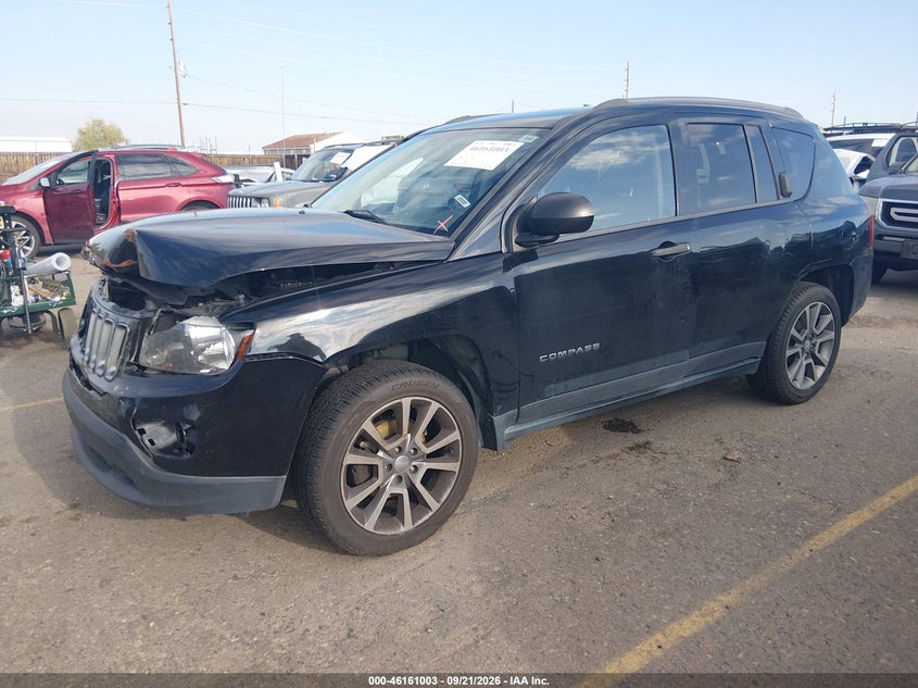 Vin: 1c4njcba4gd777732, lot: 46660802, jeep compass sport se 20162