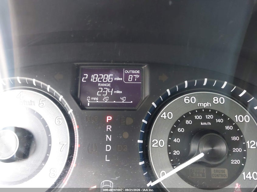 2013 HONDA ODYSSEY auction photo 7