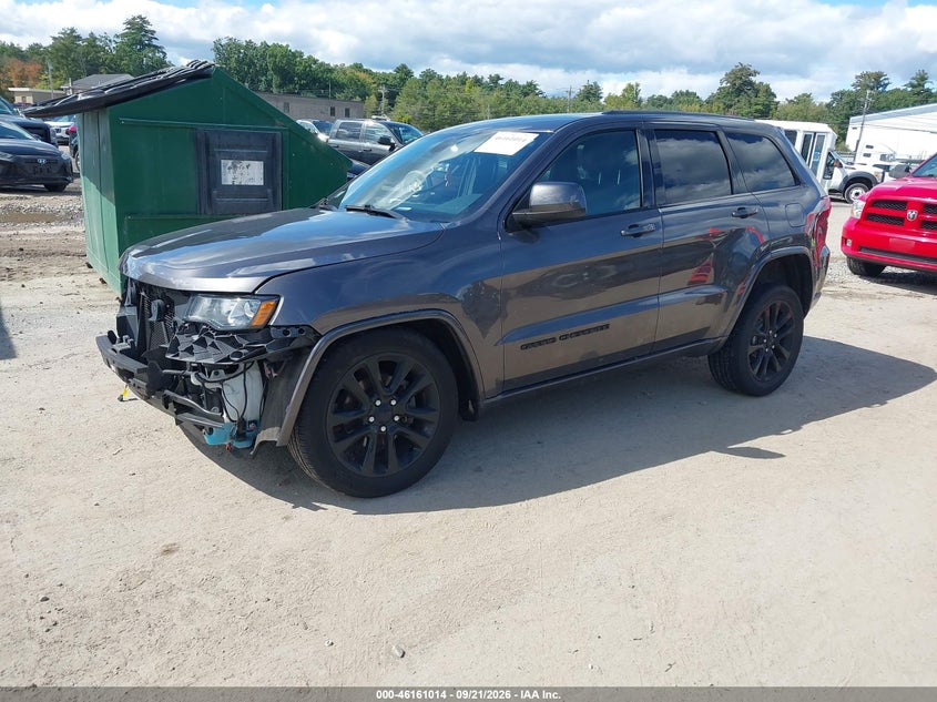 Vin: 1c4rjfag1kc692774, lot: 46660813, jeep grand cherokee altitude 4x4 20192