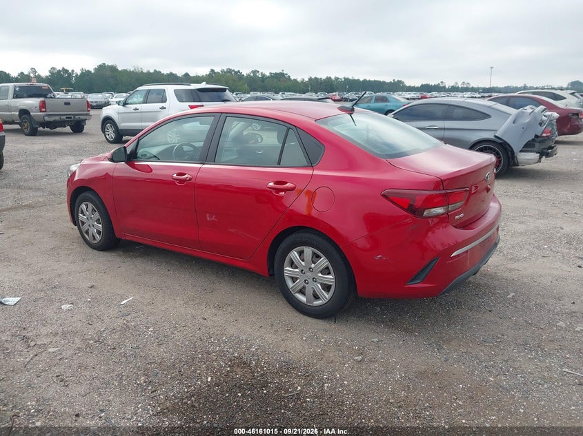 Vin: 3kpa24ad4me395210, lot: 46660814, kia rio s 20213