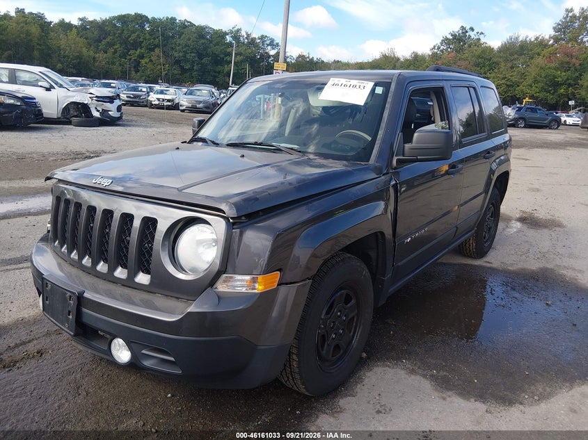 Vin: 1c4njpbb1fd144183, lot: 46660832, jeep patriot sport 20152