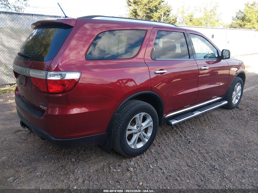 Vin: 1c4rdjdg1dc604802, lot: 46660857, dodge durango crew 20134