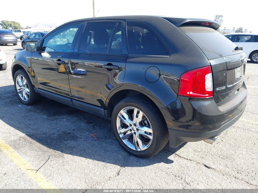 Vin: 2fmdk3jc6dbc58660, lot: 46660870, ford edge sel 20133