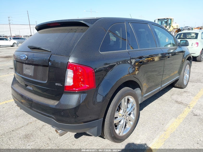 Vin: 2fmdk3jc6dbc58660, lot: 46660870, ford edge sel 20134