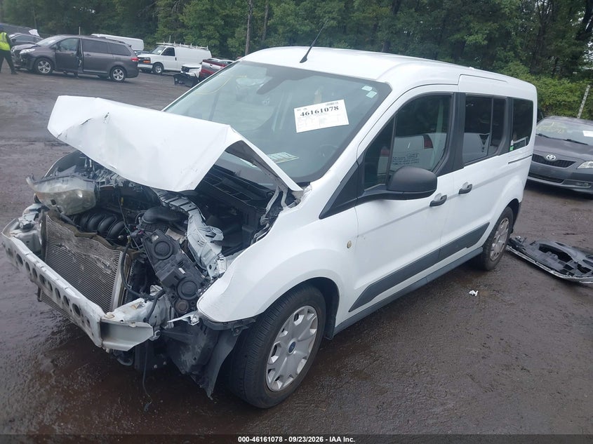 Vin: nm0gs9e78g1260926, lot: 46660877, ford transit connect xl 20162