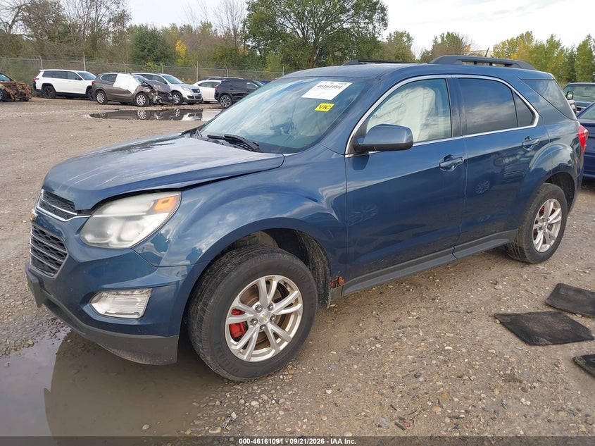 Vin: 2gnflfek2g6138811, lot: 46660890, chevrolet equinox lt 20162
