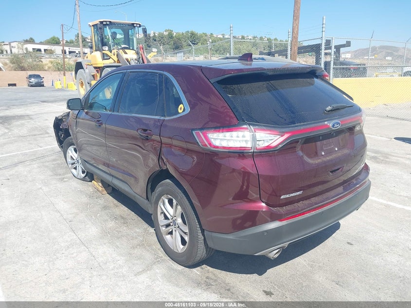 Vin: 2fmpk3j83jbb73344, lot: 46660902, ford edge sel 20183