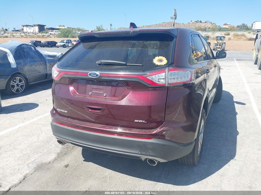 Vin: 2fmpk3j83jbb73344, lot: 46660902, ford edge sel 20184
