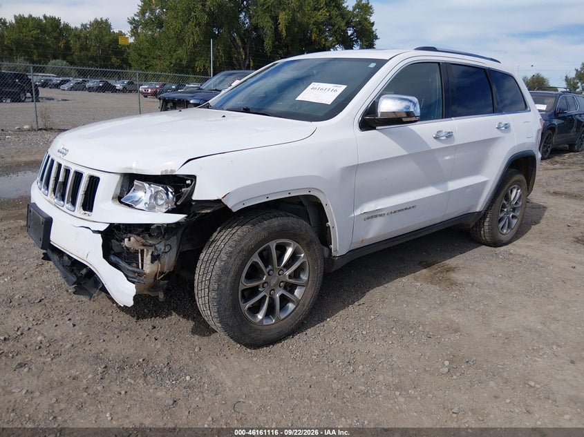 Vin: 1c4rjfbgxgc386212, lot: 46660915, jeep grand cherokee limited 20162