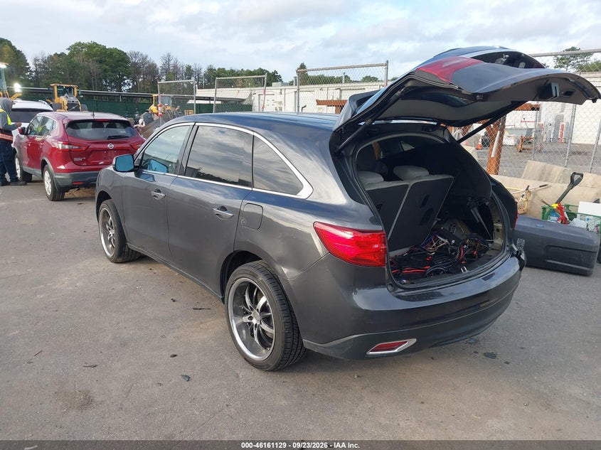 Vin: 5fryd4h29gb043184, lot: 46660928, acura mdx acurawatch plus package 20163
