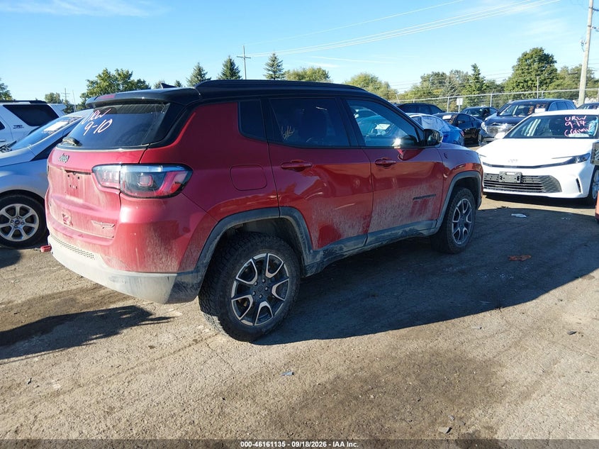 Vin: 3c4njddn4st613311, lot: 46660934, jeep compass trailhawk 4x4 20254