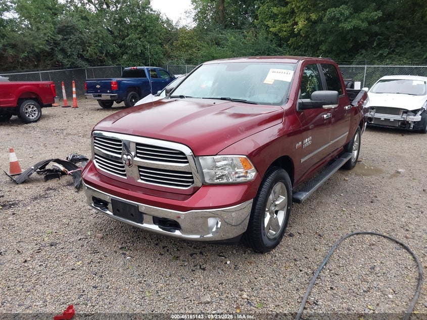 Vin: 1c6rr7lt5gs215603, lot: 46660942, ram 1500 big horn 20162