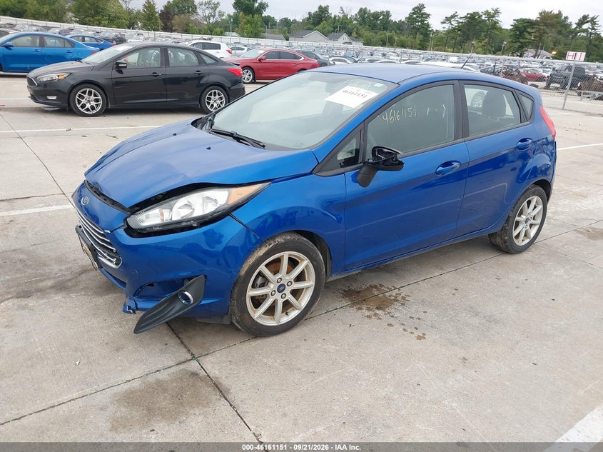 Vin: 3fadp4ej2km136741, lot: 46660950, ford fiesta se 20192