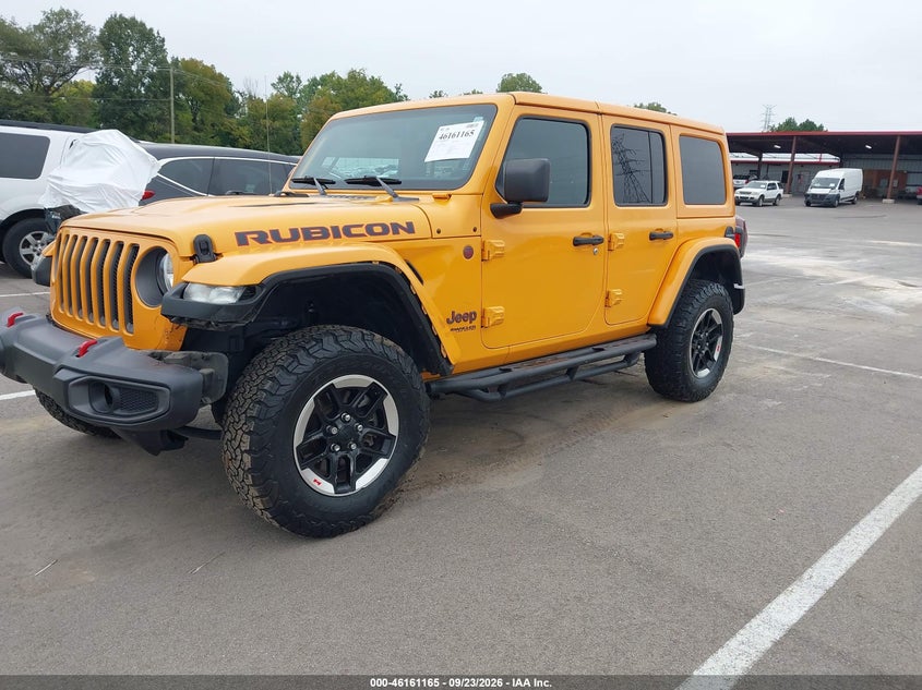 Vin: 1c4hjxfg9mw618255, lot: 46660964, jeep wrangler unlimited rubicon 20212