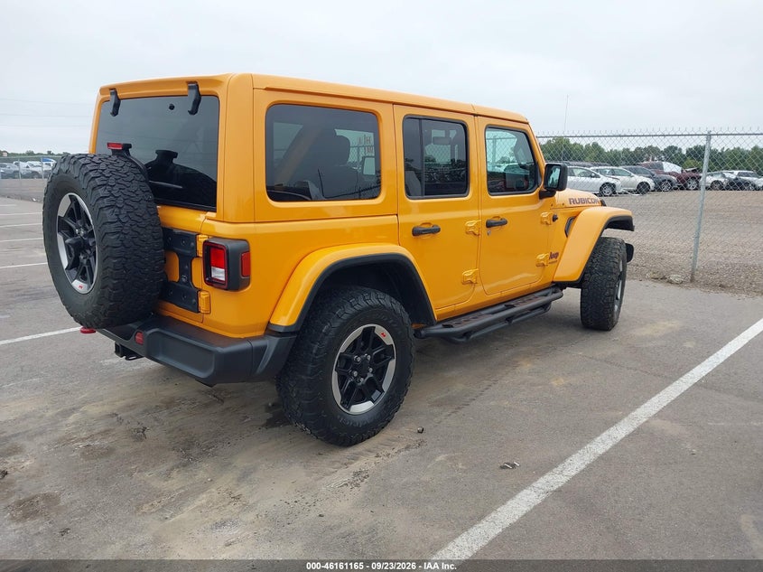 Vin: 1c4hjxfg9mw618255, lot: 46660964, jeep wrangler unlimited rubicon 20214