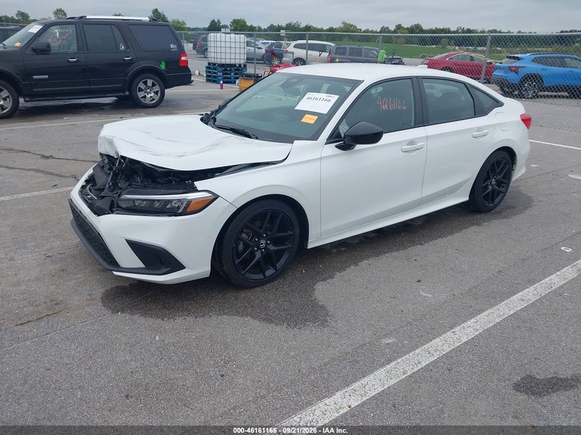 Vin: 2hgfe2f5xrh581639, lot: 46660965, honda civic sport 20242