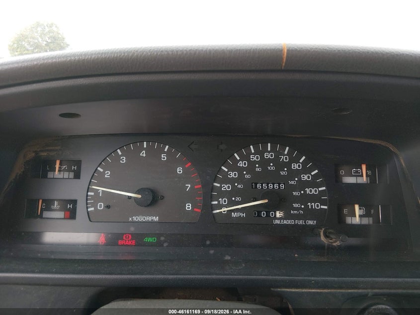 TOYOTA PICKUP 1993 VIN 4TAVN13D9PZ127777