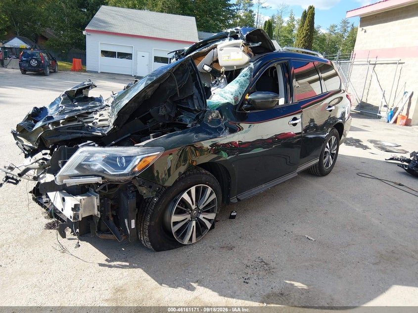 Vin: 5n1dr2mm6kc605315, lot: 46660970, nissan pathfinder sv 20192
