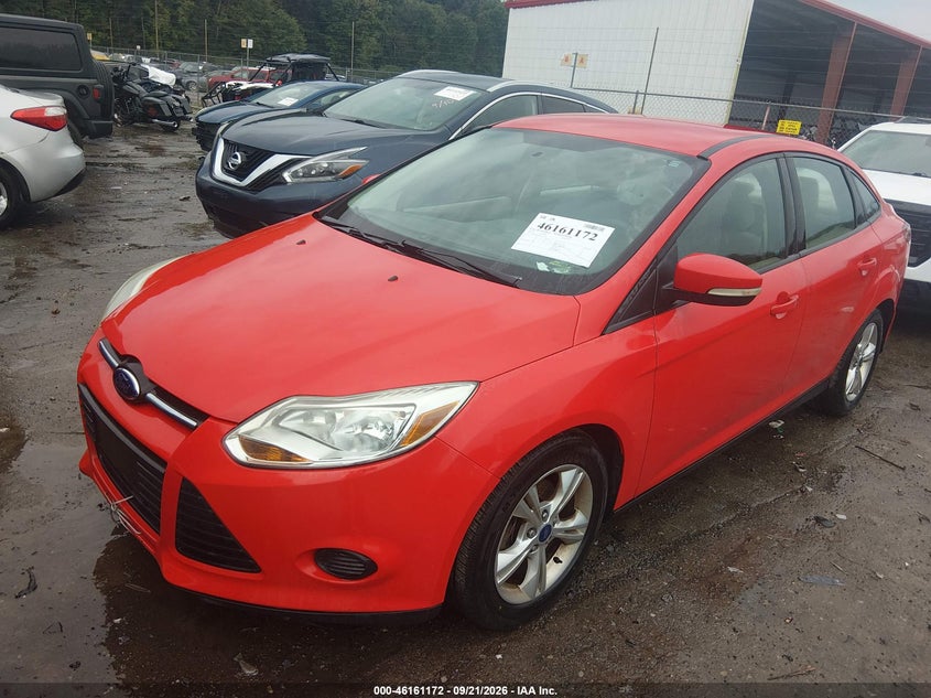 Vin: 1fadp3f24dl156124, lot: 46660971, ford focus se 20132