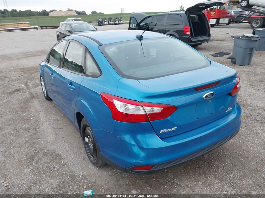 Vin: 1fadp3f20el399270, lot: 46660980, ford focus se 20143