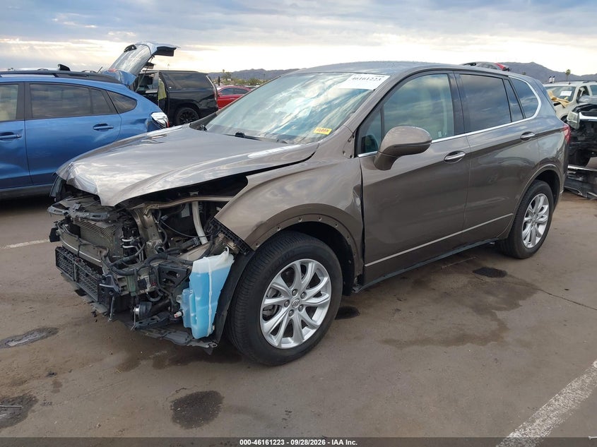 2019 Buick Envision Awd Preferred, Left Front, IAAI, VIN LRBFX1SA6KD007627 — photo 2