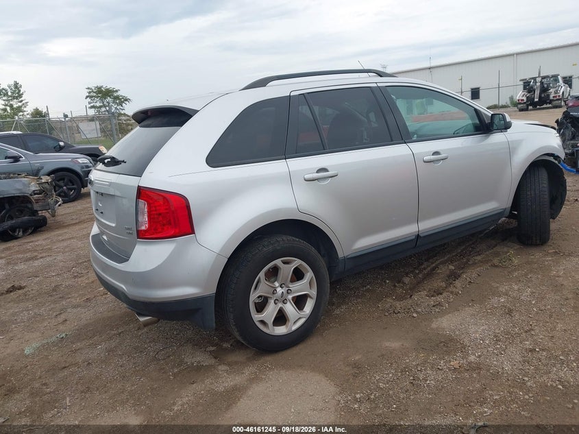 Vin: 2fmdk4jc6eba32271, lot: 46661044, ford edge sel 20144