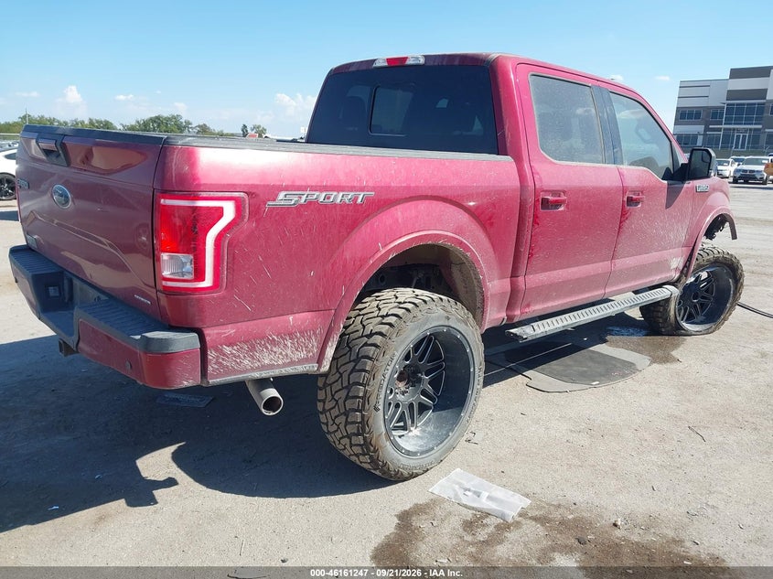 Vin: 1ftew1cf4gke42210, lot: 46661046, ford f-150 xlt 20164
