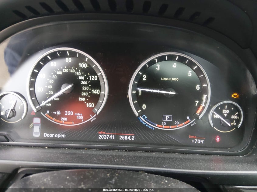 BMW 535I 2013 VIN WBAFU7C50DDU70801