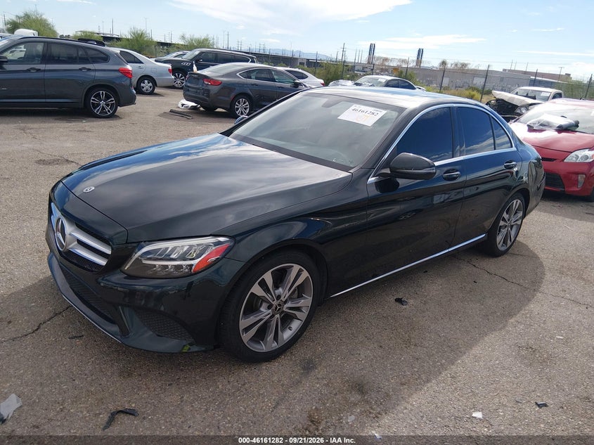 Vin: 55swf8db9ku297033, lot: 46661081, mercedes-benz c 300 20192