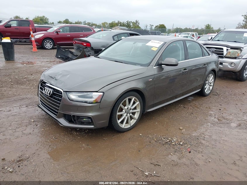 Vin: wauffafl3en014577, lot: 46661083, audi a4 2.0t premium 20142