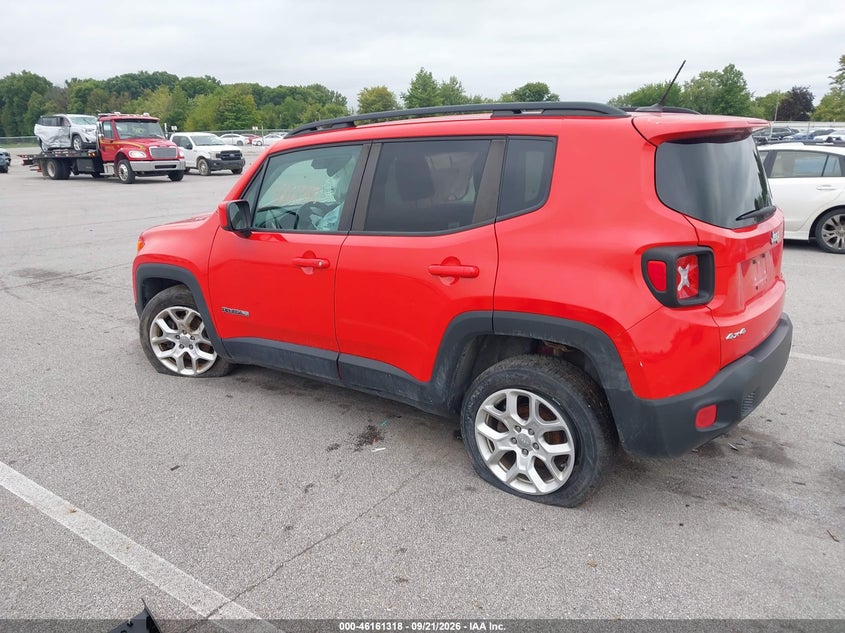Vin: zaccjbbtxgpc64358, lot: 46661117, jeep renegade latitude 20163