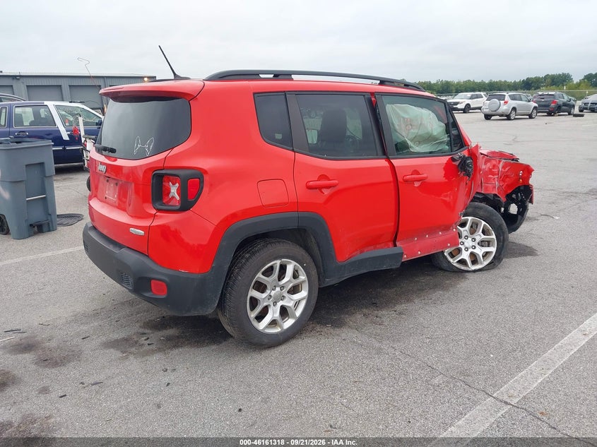 Vin: zaccjbbtxgpc64358, lot: 46661117, jeep renegade latitude 20164
