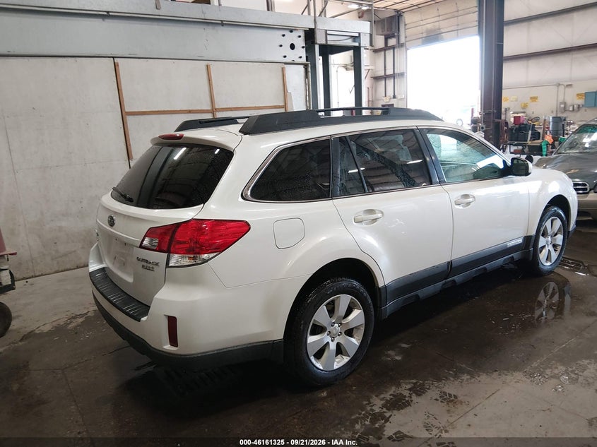 Vin: 4s4brbcc3a3335426, lot: 46661124, subaru outback 2.5i premium 20104