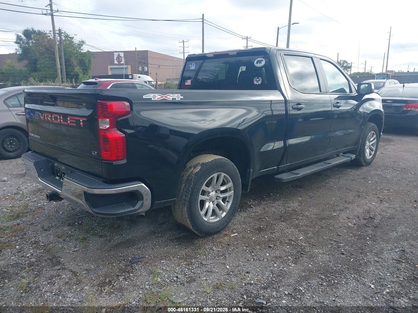 Vin: 1gcuyded6lz338516, lot: 46661131, chevrolet silverado 1500 4wd  standard bed lt 20204
