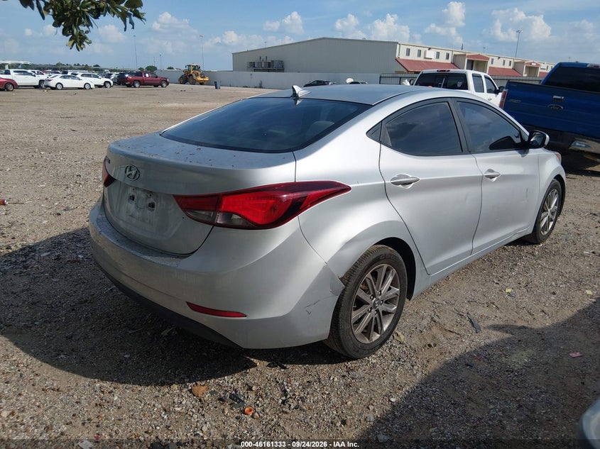 Vin: 5npdh4ae6eh494404, lot: 46661132, hyundai elantra se 20144